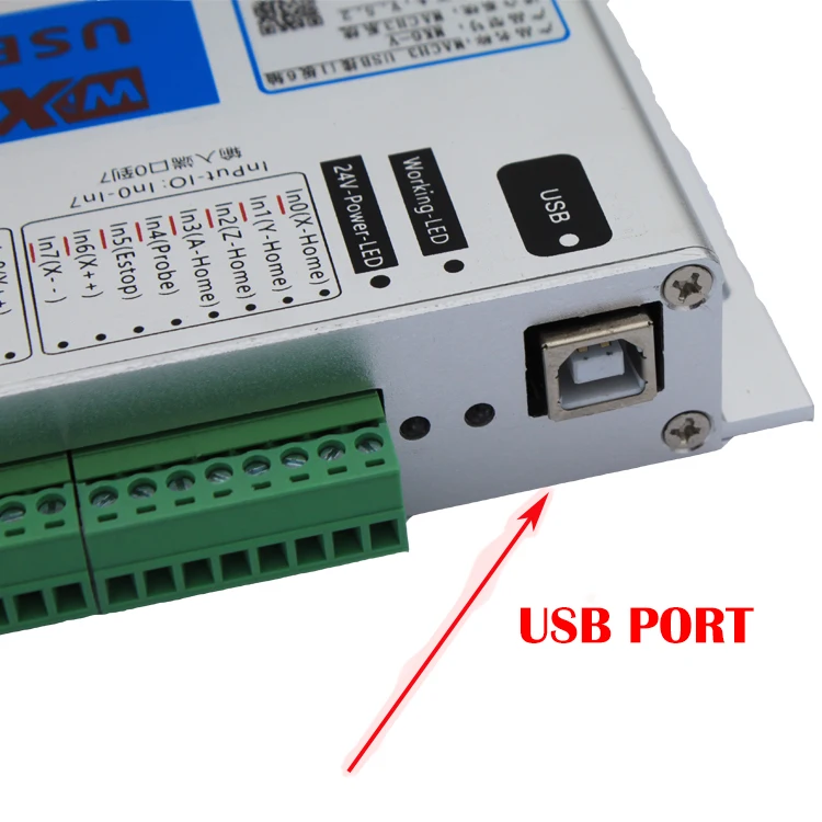 Новое обновление XHC mk4 v 5th поколения с ЧПУ Mach3 USB 4 оси движения Управление карты