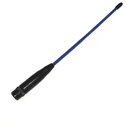 Синий двойной-раздел мягкая антенна antena 144/430 для ICOM ICV8 ICV80 ICV85 TK208 TK308 портативная рация