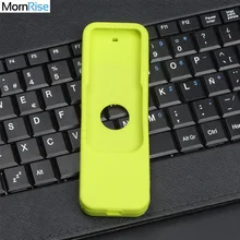 Силиконовый защитный чехол для Apple tv 4-го поколения с пультом дистанционного управления, мягкий чехол для Apple Siri, аксессуары для пульта дистанционного управления, сумки