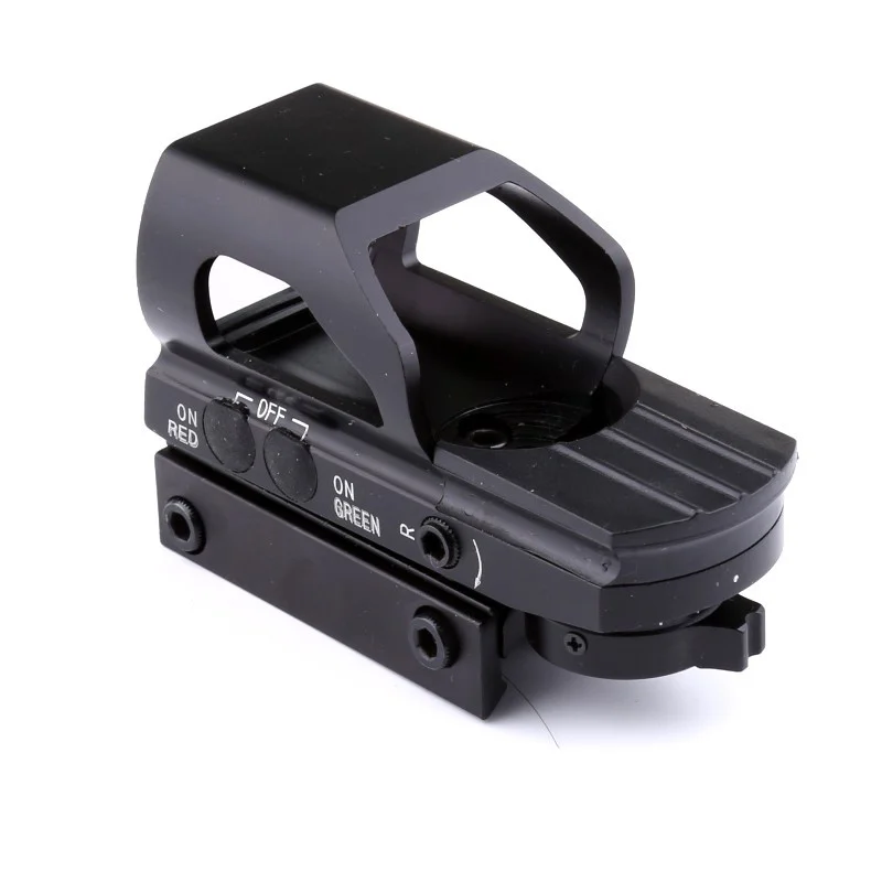 

Outdoor 20mm Picatinny Mount Hunting Airsoft Guns Tactical Holographic Red Laser Green Dot Reflex Sight Scope