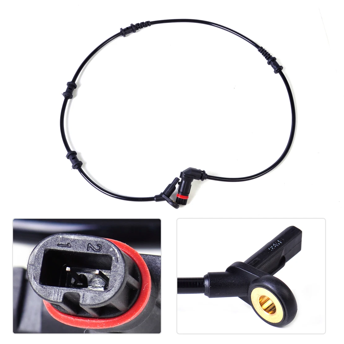 

CITALL 1Pc Front ABS Wheel Speed Sensor 1645400917 ALS376 5S11053 SU12506 Fit for Mercedes-Benz M-Class W164 GL320 GL450 ML350