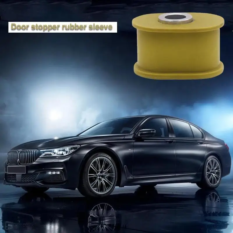 

Car Door Brake Hinge Check Strap Rubber Bush Bushings Yellow Auto Car Accessories Replacement for BMW 7 Series E65 E66 E67