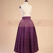 Женская модная кружевная садовая юбка с вышивкой