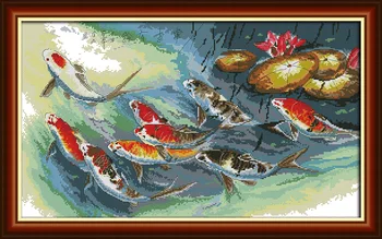 

Joy Sunday Surplus Year after Year (10) Counted Chinese Cross Stitch Kits printed Cross-stitch set Embroidery Needlework