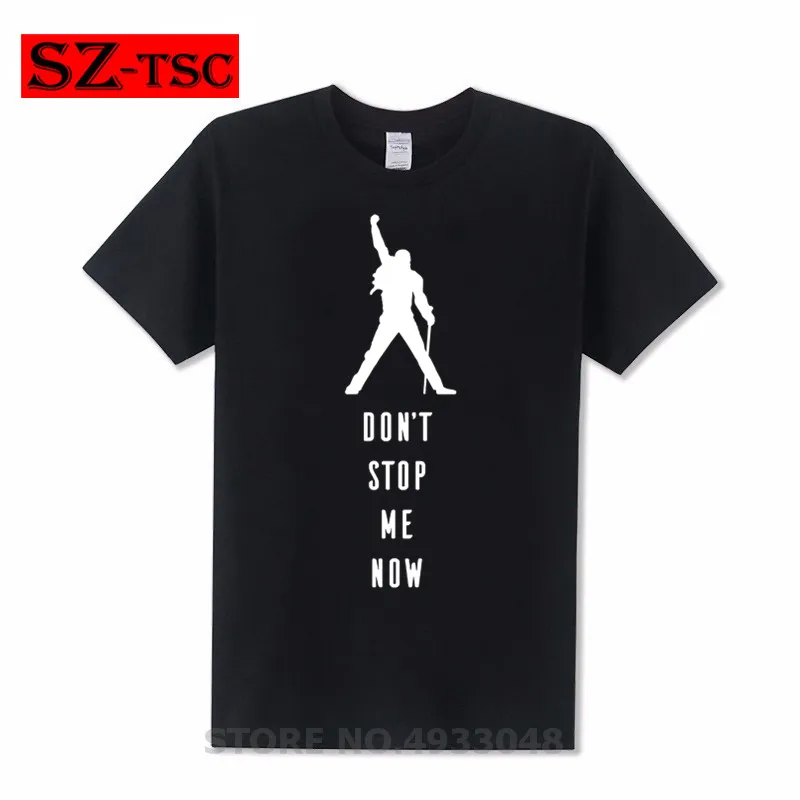 

Freddie The Queen Loose T-Shirt Mens Hip Hop Rock Band Hipster T Shirts Casual Cotton Mercury Tshirts harajuku Fashion Tops Tees