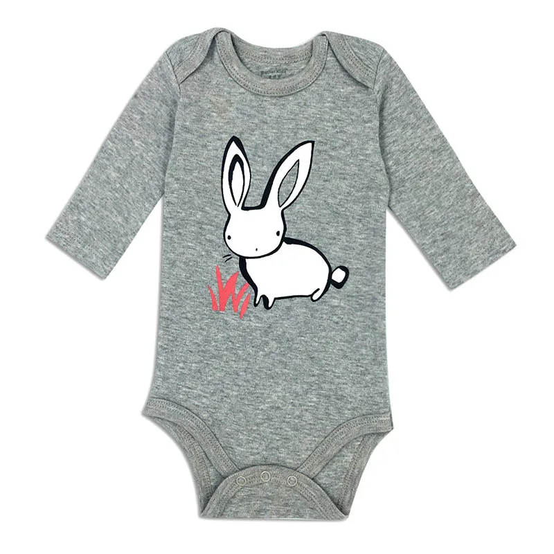 Newborn bodysuit baby babies bebes clothes long sleeve cotton printing infant clothing 1pcs 0-24 Months