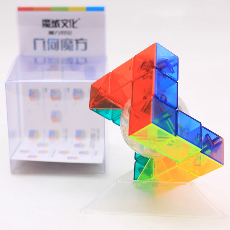 

MoYu Geometric Strange-shape Cube High Quality Transparent Non Sticker Smooth Puzzle cube Education Toy For Childre Neo Cube