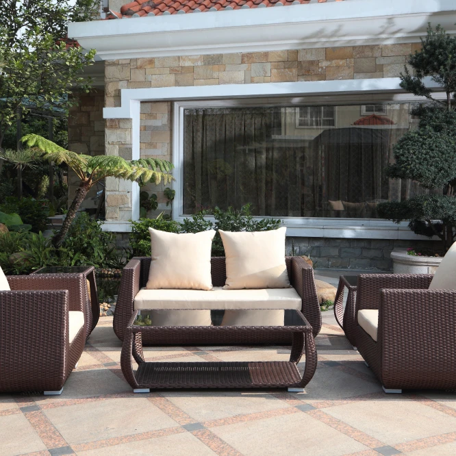 Bistre 6-Piece Outdoor Conversation Set (5)
