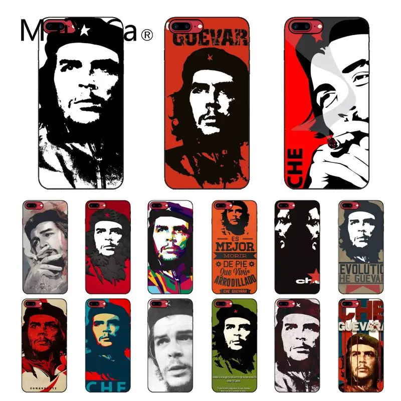 Чехол для телефона MaiYaCa Che Guevara из ТПУ iPhone 11 pro max 8 7 6 6S Plus X XS MAX 5 5S SE XR 10 | Мобильные