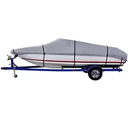 Универсальный Прочный 210D Оксфорд водонепроницаемый пылезащитный сверхмощный ткань Trailerable чехол для Понтонной лодки инструмент