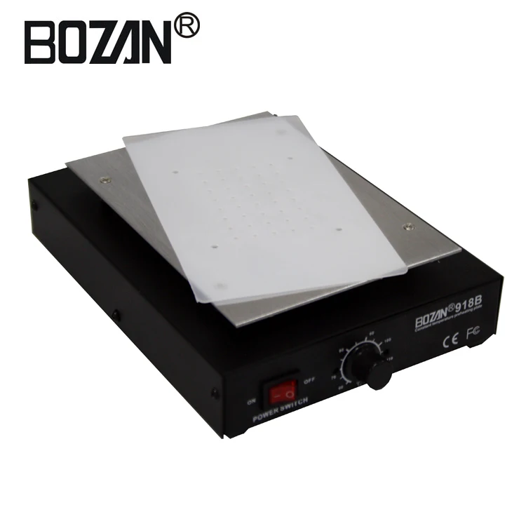 

Mini 918B LED Display Preheating Station Platform for Mobile Phone Repair BGA Rework Preheater Heater Plate LCD Separator BOZAN