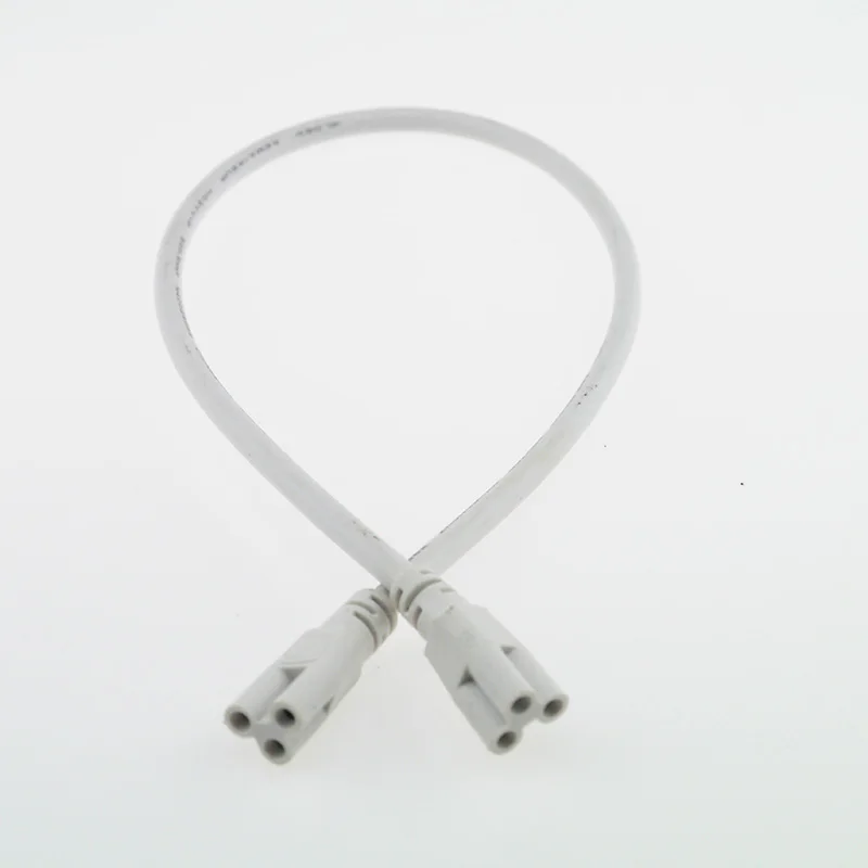 BEYLSION T5 t8 Электрический провод кабельный разъём с переключателем удлинитель шнура питания светодиодная осветительная трубка Штекерный кабель 20 см 50 см