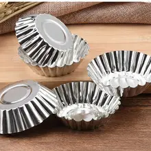 100 шт./лот! Антипригарная форма для яиц в форме цветка многоразовый кекс и форма для выпекания кекса