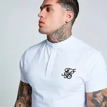 Kanye West Sik шелковые футболки хип-хоп Уличная футболка модные брендовые хлопковые футболки мужские летние футболки с коротким рукавом черные белые