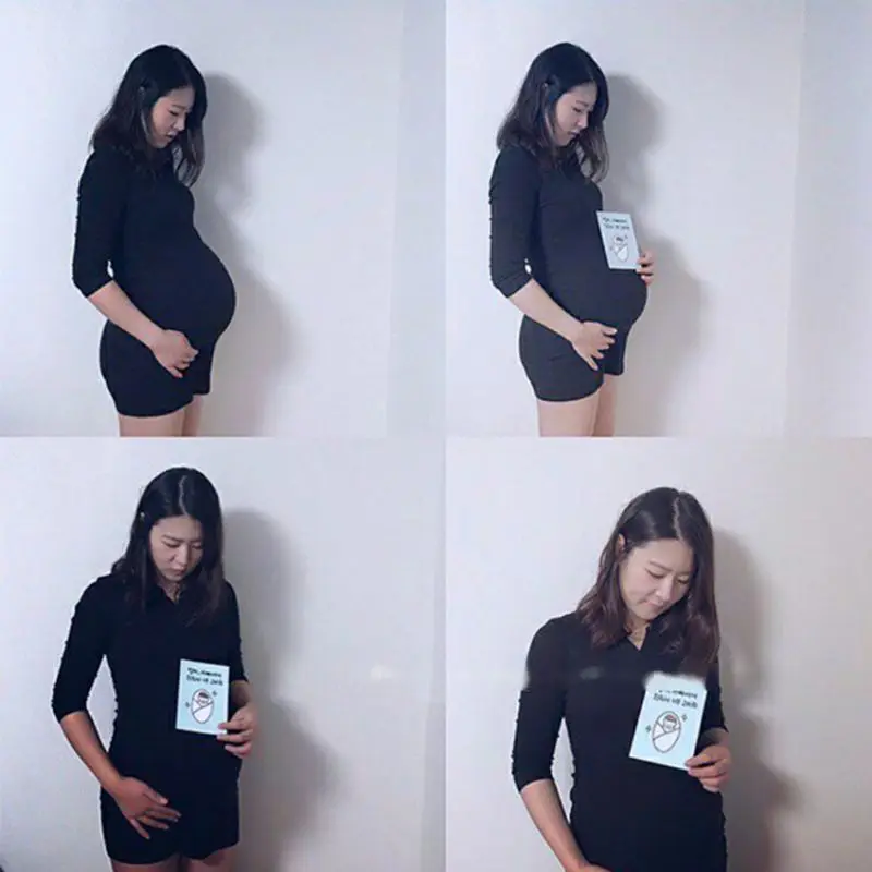 New 32 Pcs/Set Month Card Baby Monthly Newborn Pregnant Photos Funny Cartoon Photography Photo Cards Stickers Shot Record New 32 Pcs/Set Month Card Baby Monthly Newborn Pregnant Photos Funny Cartoon Photography Photo Cards Stickers Shot Record