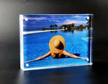 8×6 inch acrylic picture photo frame for home decoration