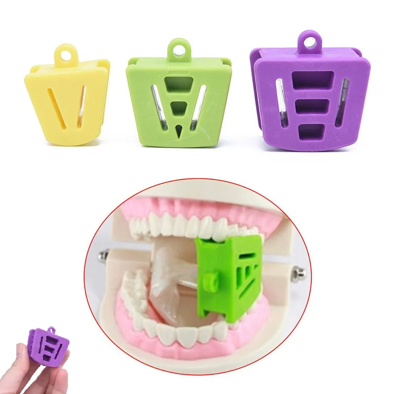3 Sizes Dentist Materials Intraoral Supporting Device Mouth Prop Bite