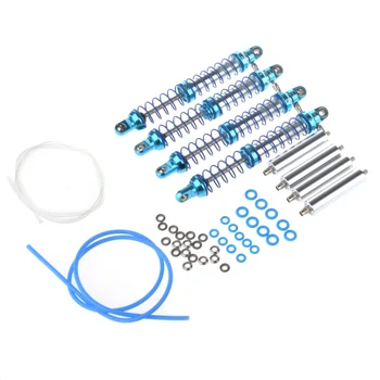 

RC Blue 106mm Aluminum Piggyback Hydraulic Shocks absorption Springs Shocks for D90 SCX10 1/10 RC Rock Crawlers Car