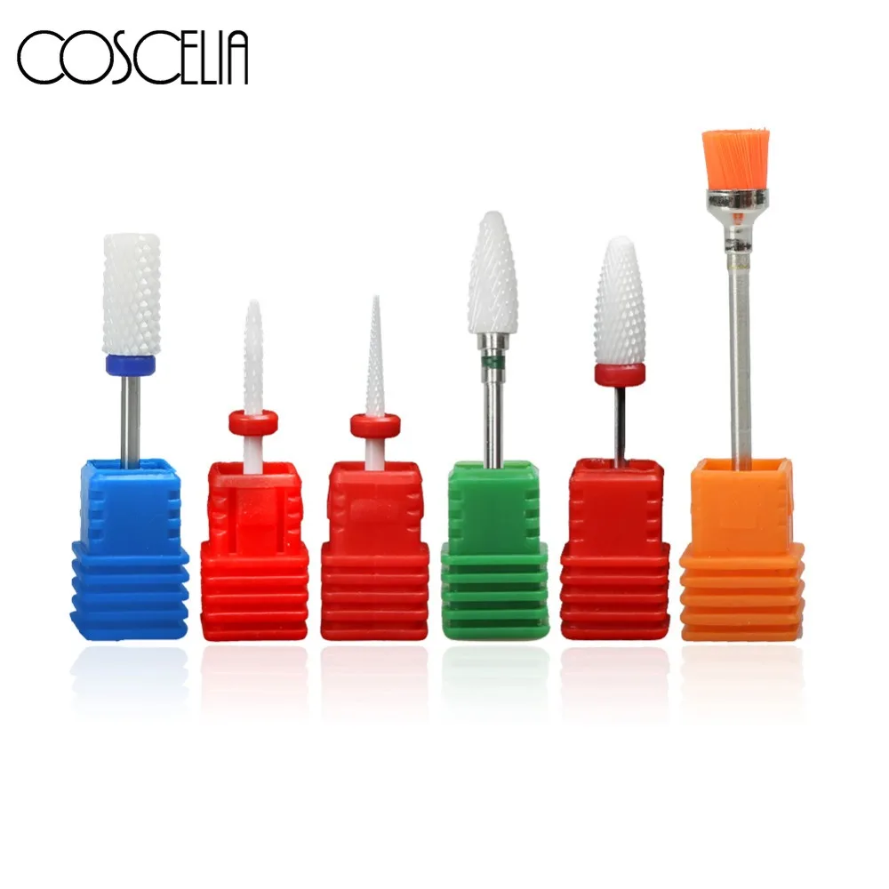 

Nail Drill Bit Milling Cutter For Manicure Ceramic Mill Manicure Machine Set Cutter For Pedicure Electric Nail Files