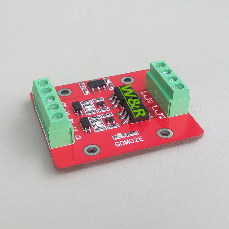 

2 Solid State Relay Module / High or Low Level Triggered /60V/3A Isolated Output / Level Conversion