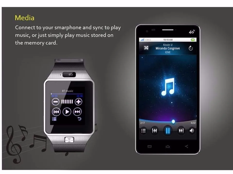 10 шт./лот DZ09 Смарт-часы для смартфона Смарт-часы с камерой анти-потеря поддержка SIM/TF карта MP3 pk GT08 A1 U8