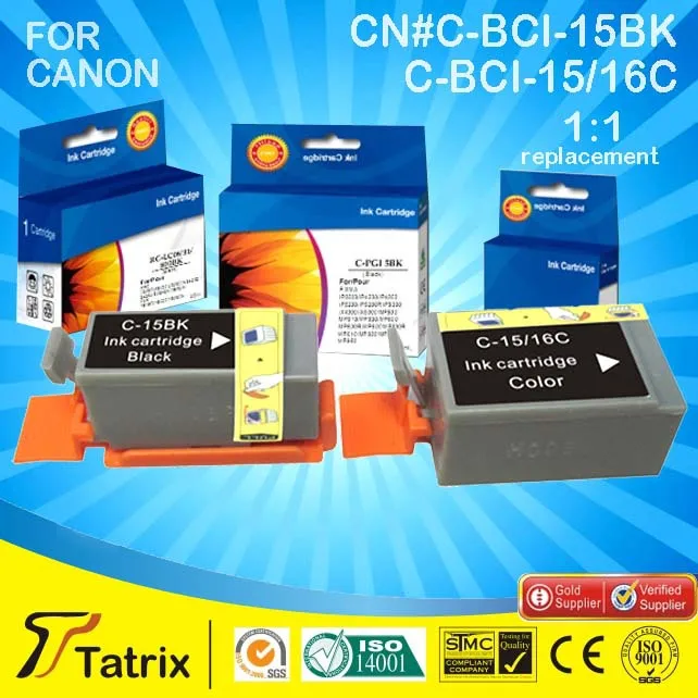 

Compatible Ink Cartridge for Canon BCI-15 16 Ink Cartridge