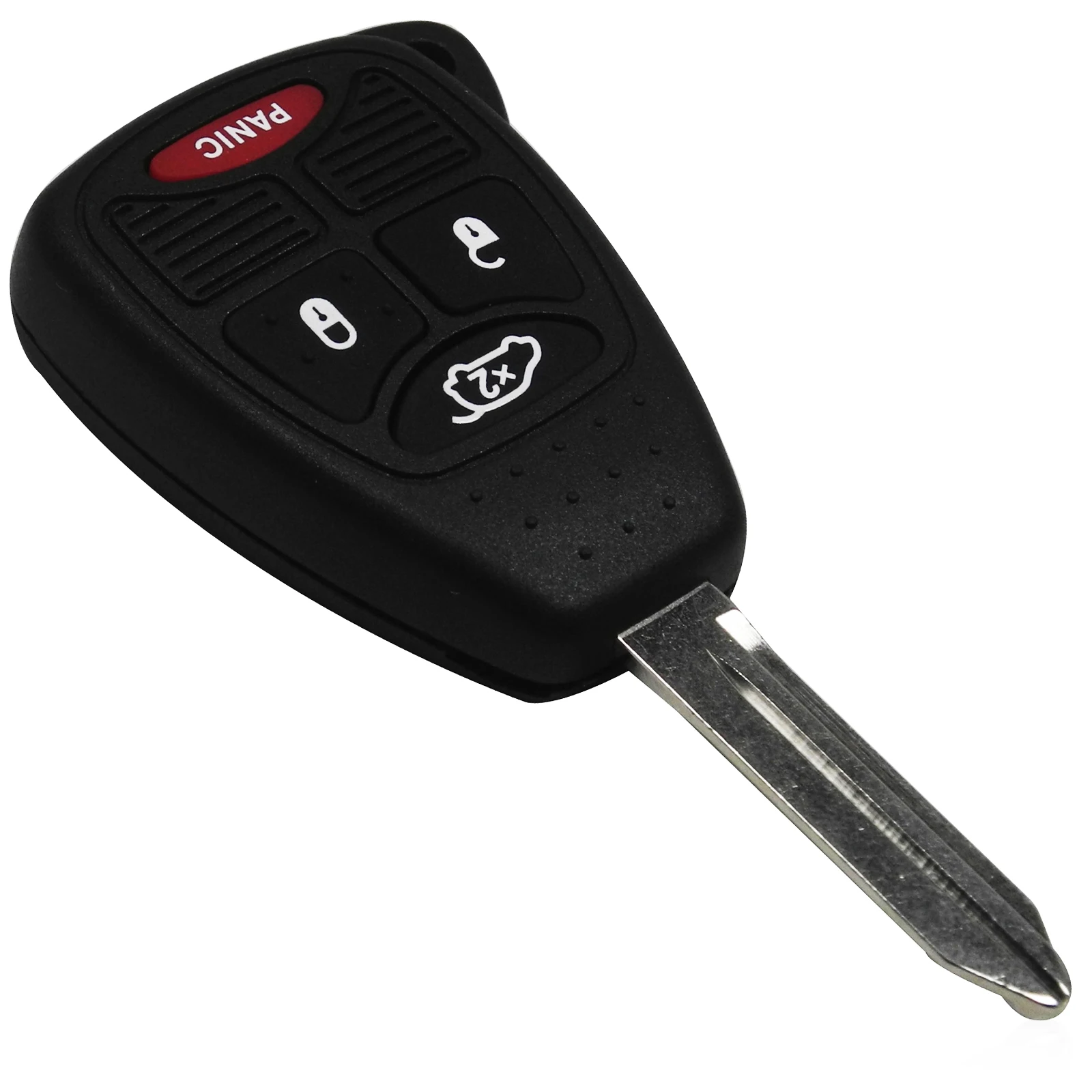 Jingyuqin 4 кнопки Автомобильный Брелок оболочка для Chrysler Dodge Magnum Town кантри PT Cruiser Nitro Ram
