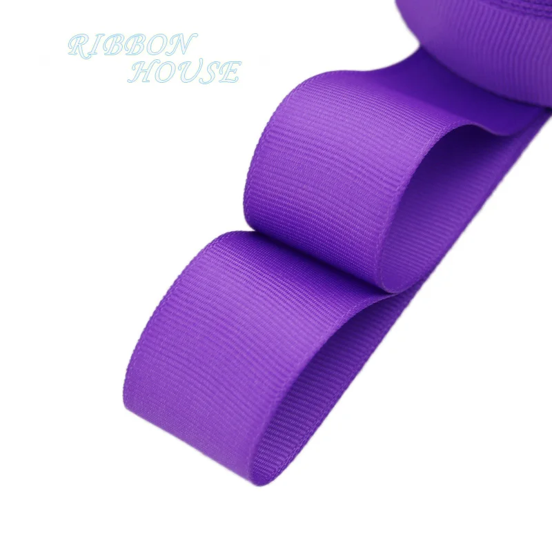 

(5 meters/lot) 1" (25mm) Purple Grosgrain Ribbon Wholesale gift wrap Christmas decoration ribbons