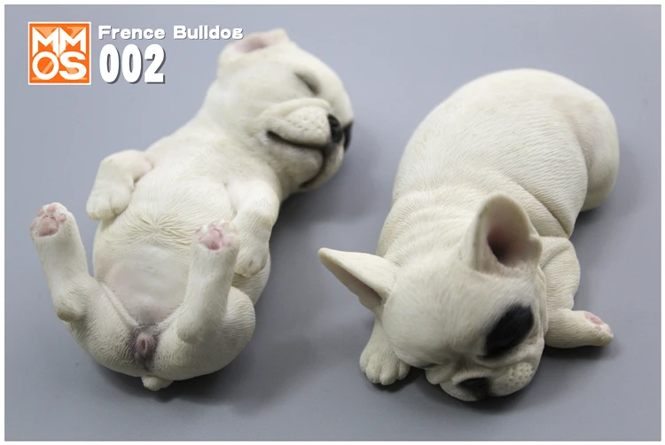 Mr.Z Animal Series 1/6 Смола спящий Французский бульдог Коллекция набор для гаража статуя