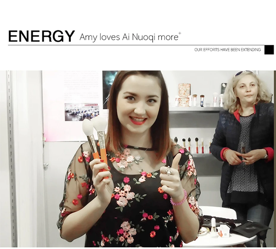 Escova de lã Fibra de Cabelo Compõem a Escova Energia Marca Profissional Escovas Pincomo Maquillaje Pinceaux Maquillage mb 13 Beleza e saúde