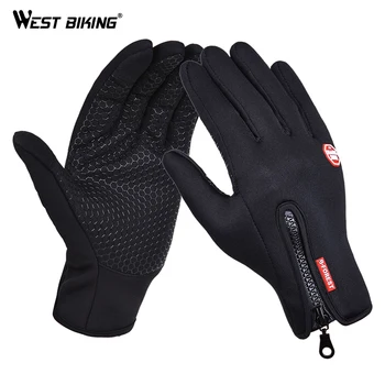 

Winter Warm Gloves Men Ski Gloves Touchscreen Snowboard Gloves Motorcycle Riding Winter Touch Screen Snow Wind stopper Gloves
