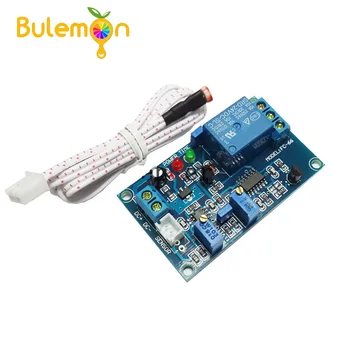 

5V/12V/24V Photoresistor Relay Module Light Brightness Sensor Timer Detection Controller Switch On/Off With Wires for Car Board