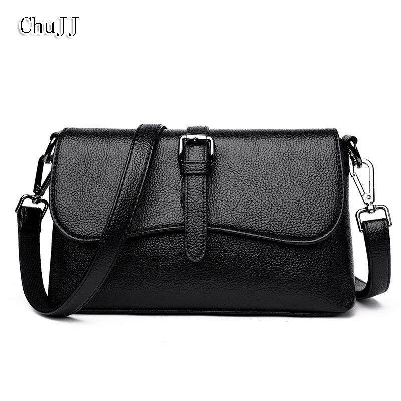 

European and American Style Women's Genuine Leather Handbags Small Shoulder CrossBody Bags Fashion Soft Women Bags