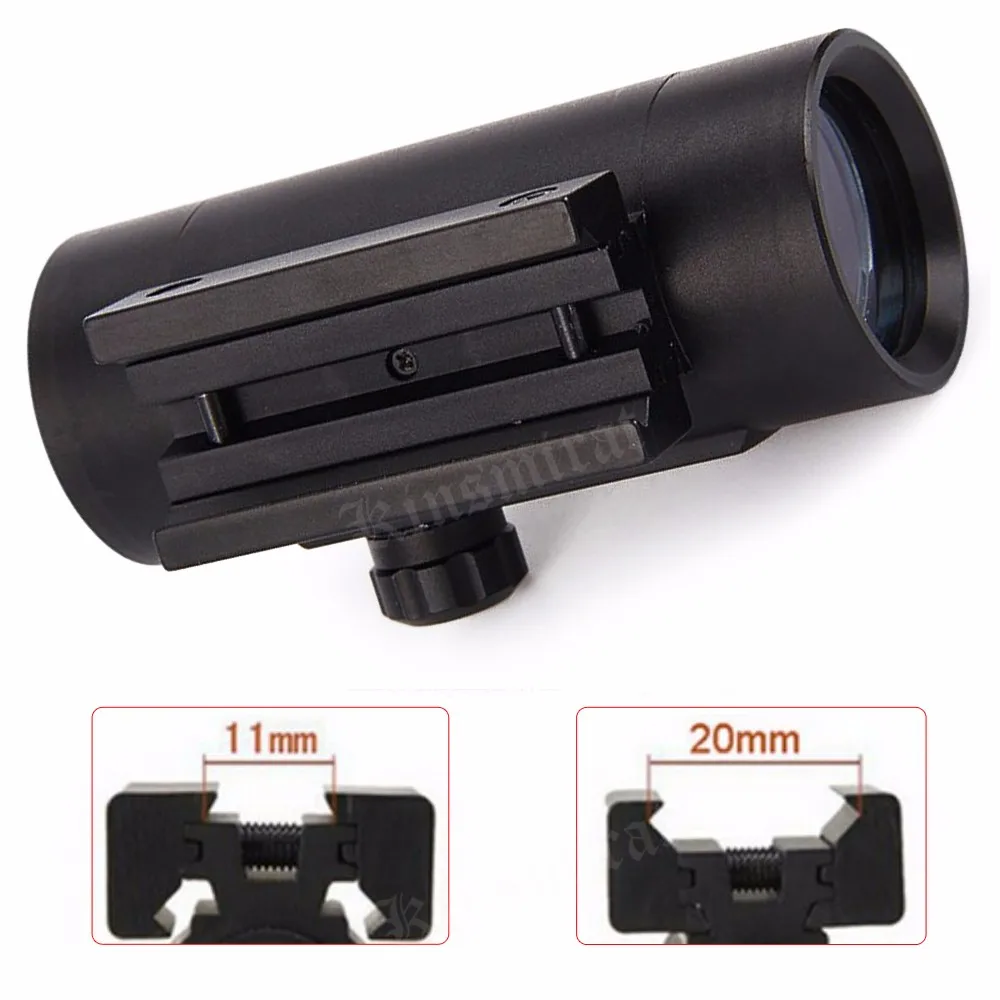 Armas de ar Airsoft Rifle Riflescope Escopos Telescópica Ponto Verde Vermelho 11mm 20mm Holográfico Caça Objetivo Dispositivo Tático Óptica Vista 2 caça objetivo dispositivo tático óptica vista
