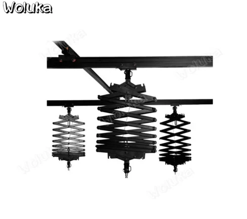 Студийный фон для фотосъемки с потолочные рельсы втягивающее устройство отслеживания бум комплект S-14 4 рельсов 4 пантограф фотографическое оборудование CD50 T08
