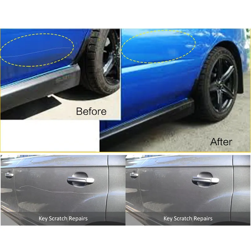 ONEWELFit прозрачная тряпка для полировки царапин автомобиля для удаления царапин на поверхности материал серый цвет