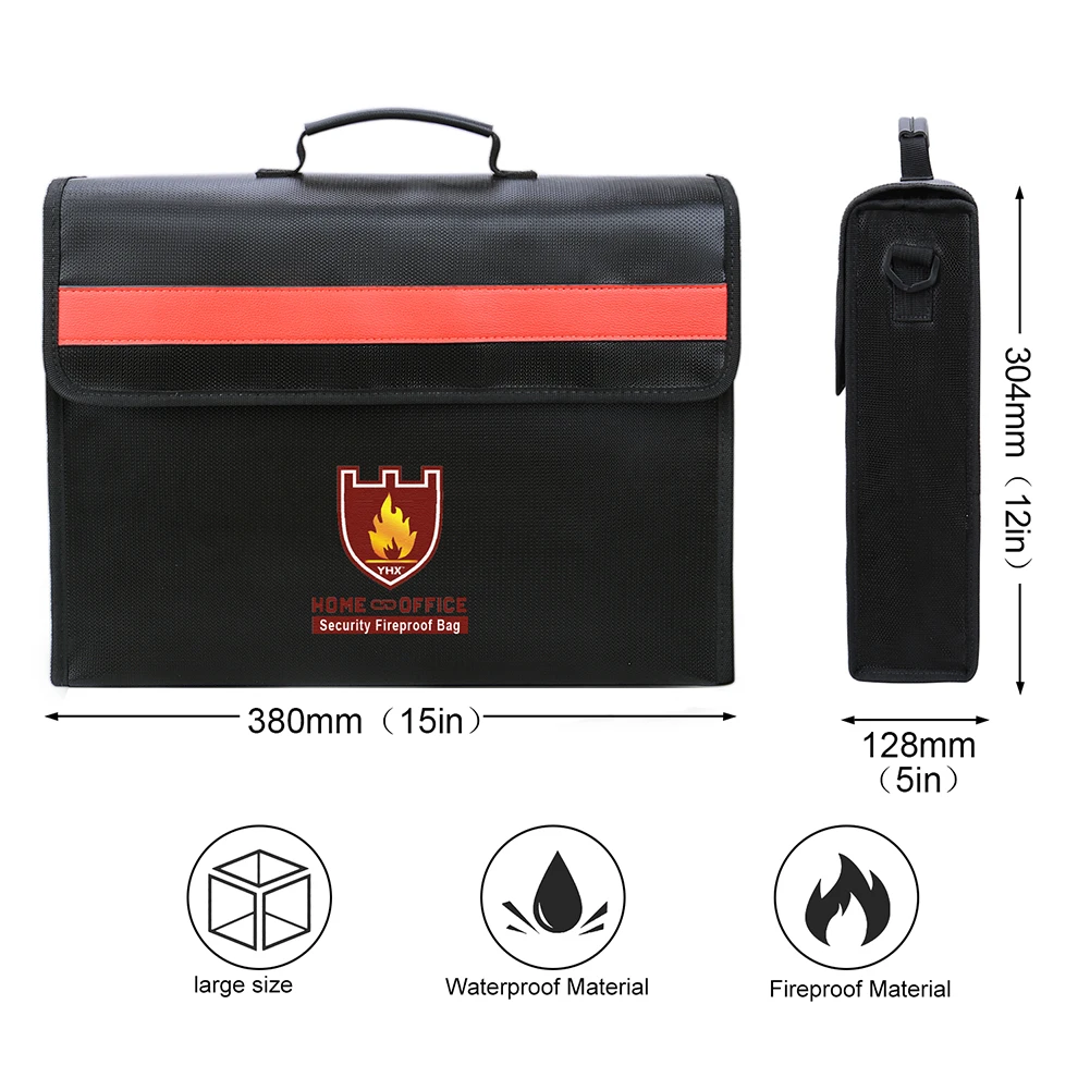 1 шт. огнестойкая сумка Детская безопасность Бытовая сумка для хранения противопожарные водостойкий мешок бытовой Противопожарные сумка