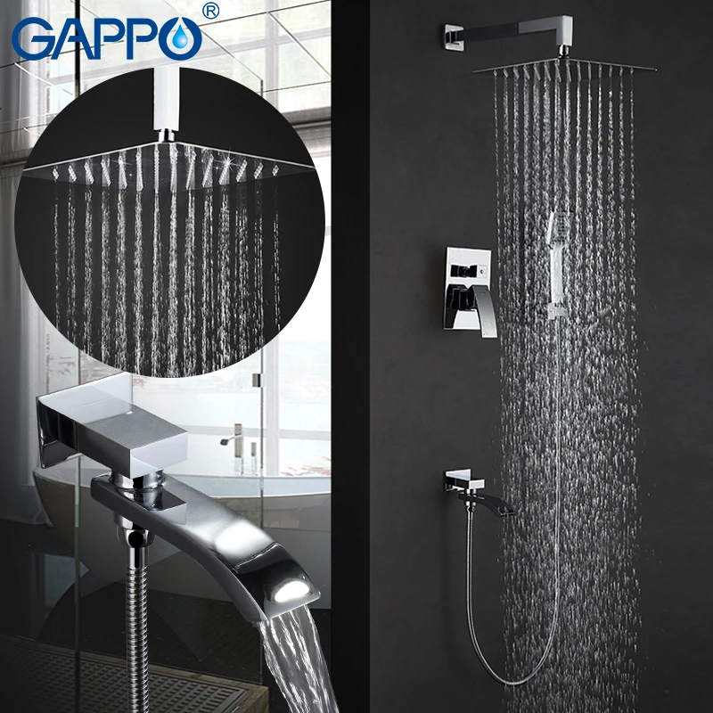 GAPPO Shower Faucet shower mixer tap rainfall Bath tub taps waterfall