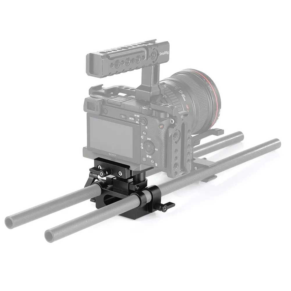 SmallRig DSLR камера пластина зажим кронштейн Универсальная 15 мм рельсовая система