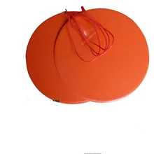 Силиконовый резиновый 3d принтер нагреватель 220 В 400 Вт диаметр 270*1,5 мм клей 1 лицо 100 к термистор 500 мм свинцовый провод