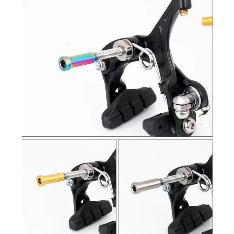 Bicycle Nut C Caliper Fixing M6x25mm Accessories Repair Screw Brake Supplies