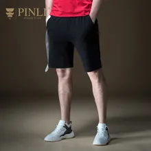 Короткий Masculino Новое поступление повседневные Pinli Лето Новая мужская одежда Цветные уличные пляжные брюки шорты для активного отдыха Tide B192617609