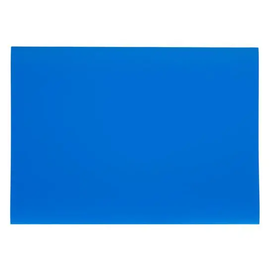 1 шт., 8 цветов, резиновые магниты, самоклеющиеся гибкие магнитные листы A4, размер 0,5 мм, бумажные магнитные наклейки, магнит на холодильник - Цвет: Blue