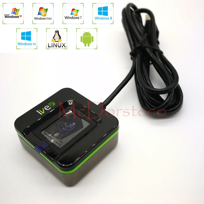 

LIVE20R Andriod Fingerprint Reader Biometrics Fingerprint Scanner SLK20R Desktop Finger Enrollment and Identification Device