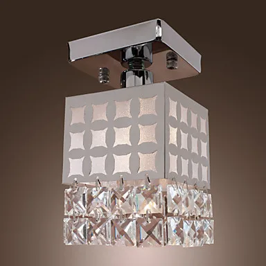 

Flush Mount LED Modern Crystal Ceiling Lamp Lights With 1 Light For Living Room Hallway Lighting Free Shipping