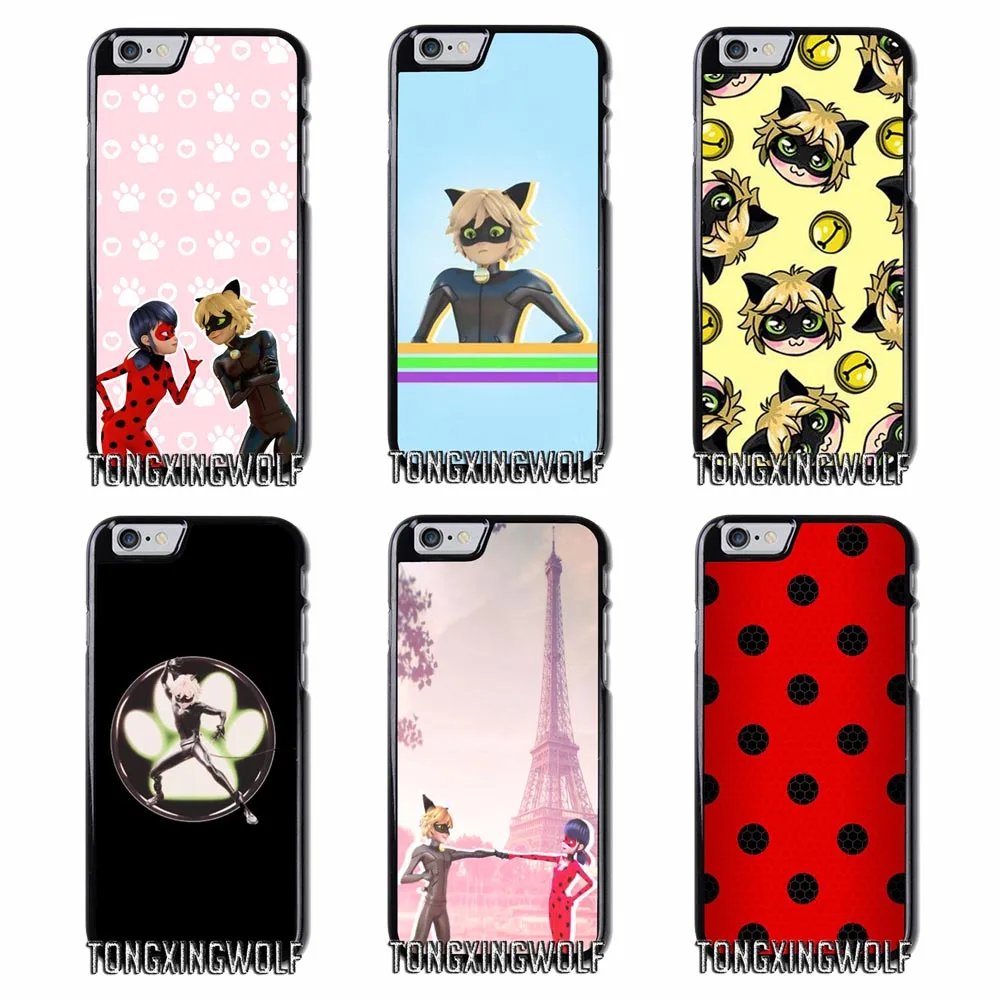 miraculous Cover For iPhone 4S 5S SE 6S 7 8 9 Plus XR XS Max Samsung Note S4 S5 S6 S7 S8 S9 Edge Mini - AliExpress