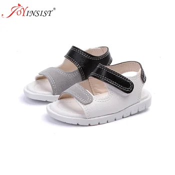 

2019 Summer Kids Shoes Brand Closed Toe Toddler Boys Sandals Sport PU Leather Baby Boys Sandals Shoes