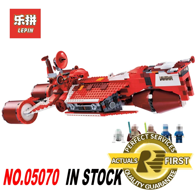 

Lepin 05070 Star Wars Genuine Stunning The Republic Cruiser Set Educational Building Blocks Bricks Toys Model LegoINGlys 7665