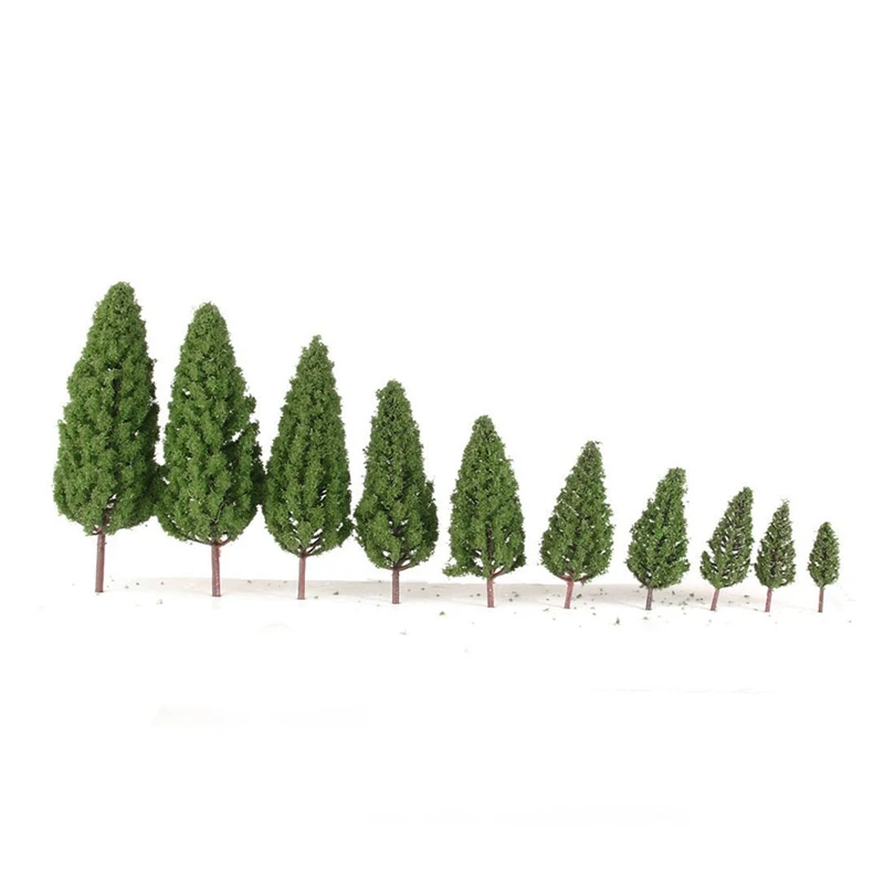 

FBIL-20pcs Model Tree Scale Trains HO Eletronic Landscape Toy 1: 50-400 Green