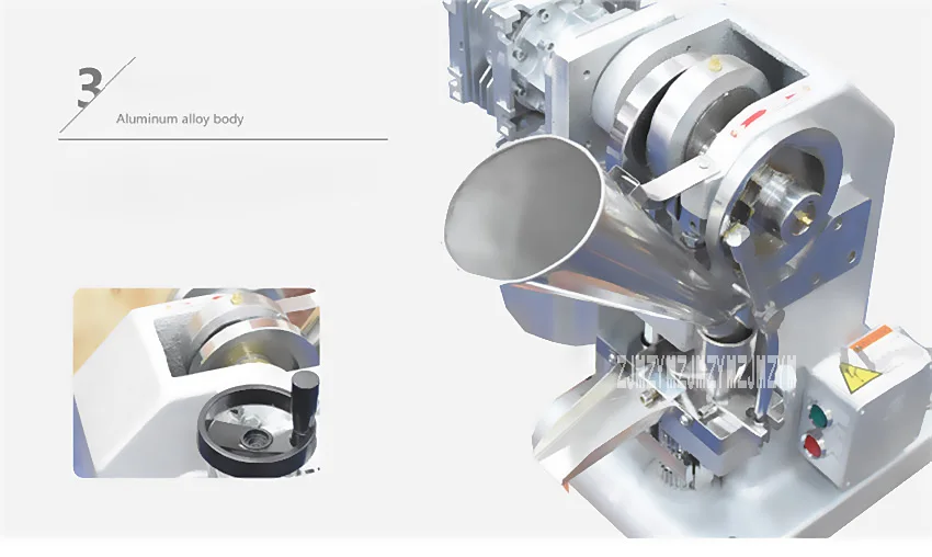 Новое поступление TDP-1 один лист перфорации пресс 0,75 кВт Чистая электрическая турбина сухой порошок таблетки пресс машина 110 В/220 В 4000 шт/ч